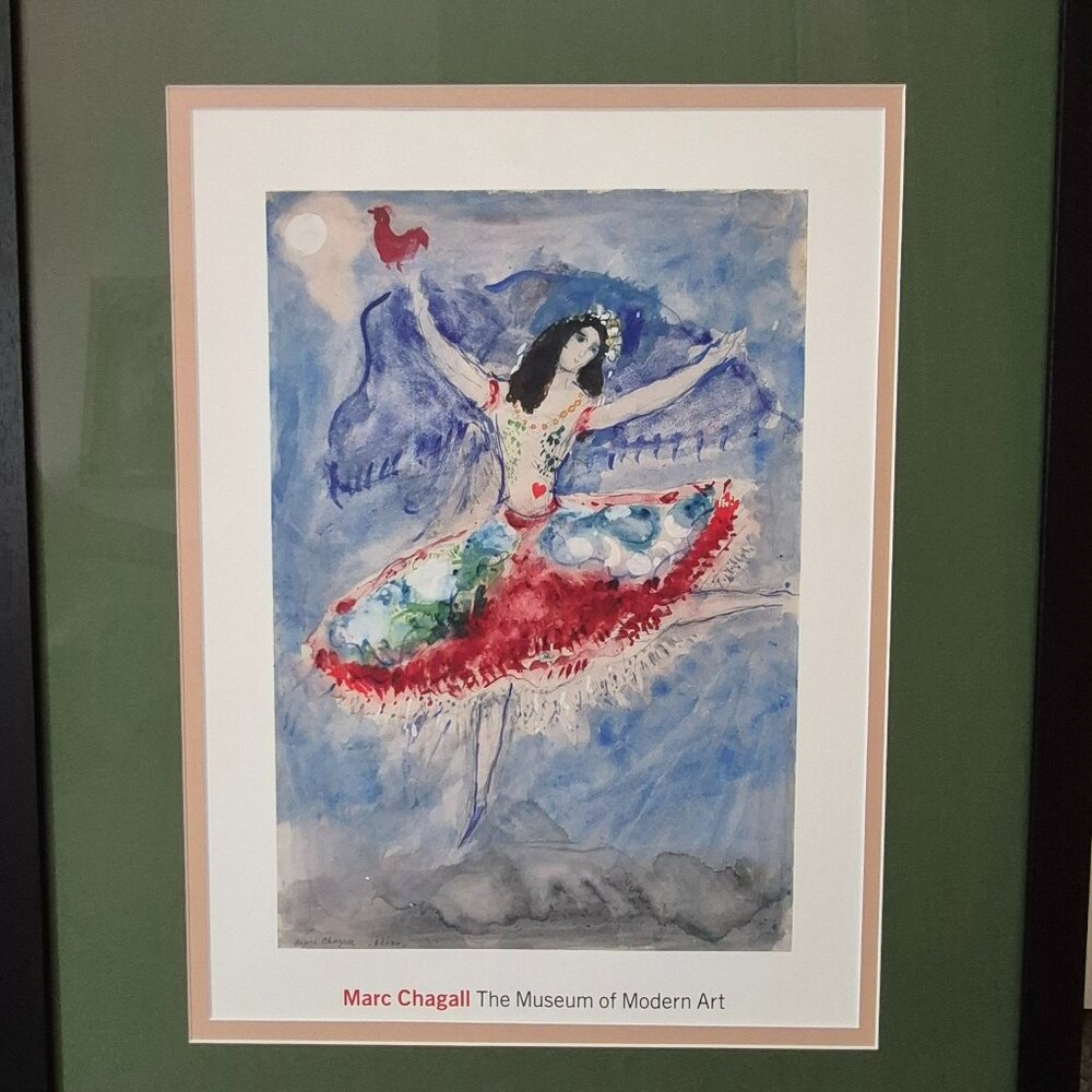 Aleko - The Dance print by Marc Chagall